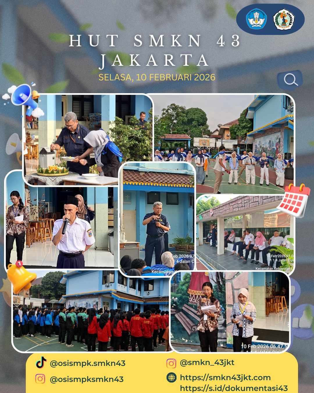 HUT ke-50 SMKN 43 Jakarta