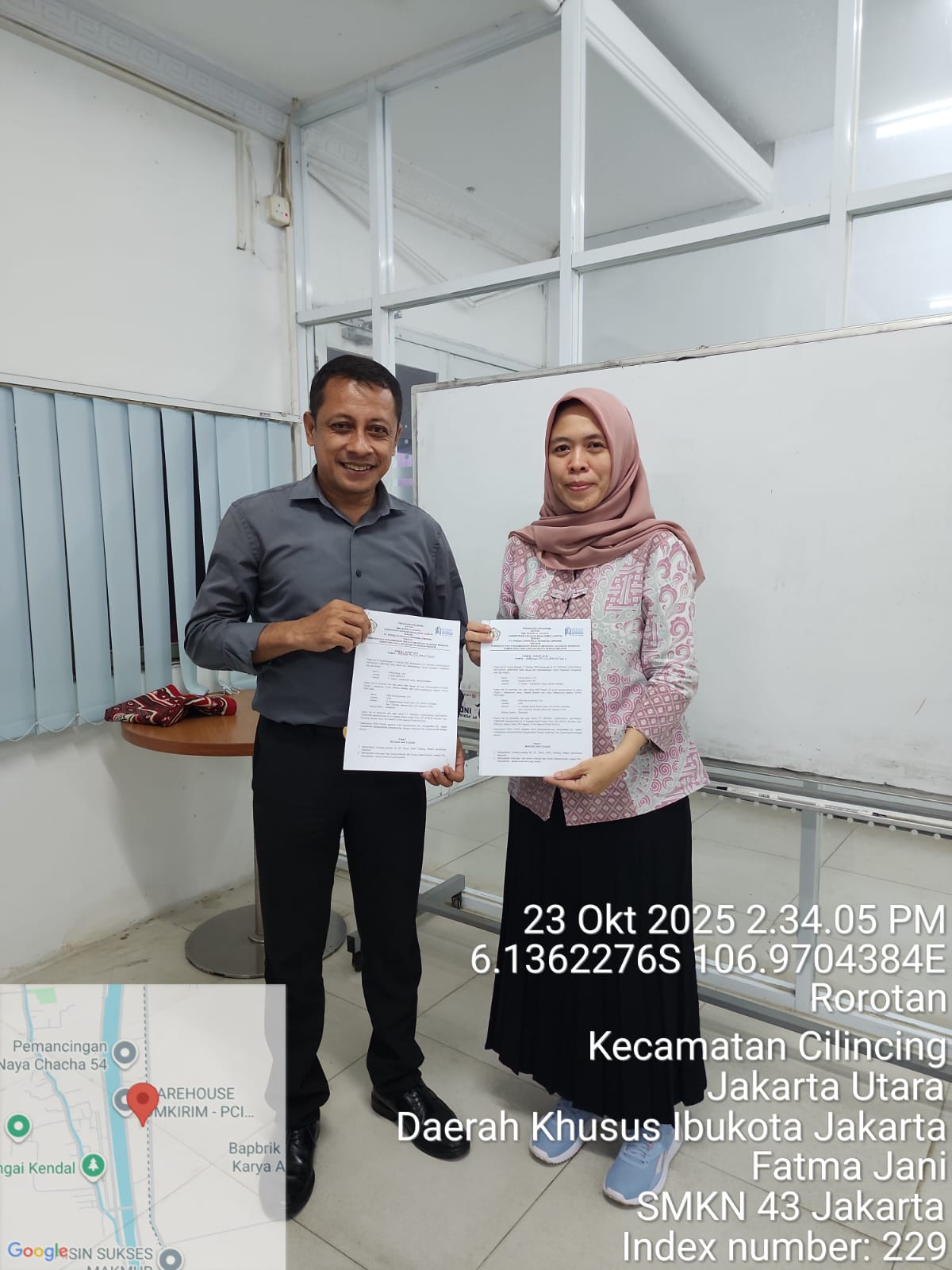 Penguatan Kerja Sama Industri: Penandatanganan MoU Program Keahlian Manajemen Logistik di SMKN 43 Jakarta